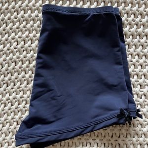 MonkeyBar Buddies Navy School Uniform modesty shorts size 14